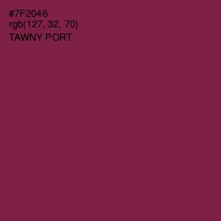 #7F2046 - Tawny Port Color Image